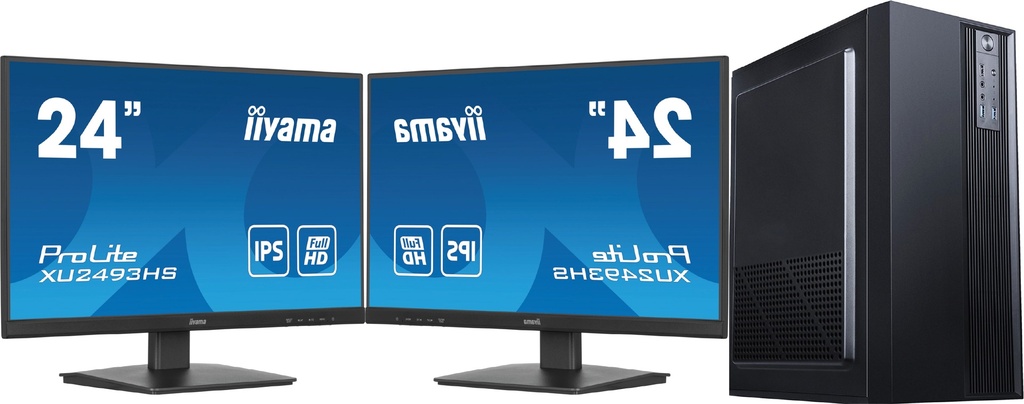 PROMO Ordinateur de bureautique TCS i5-14400 16Go DDR5 512 Go SSD NVMe - Garantie 3 ans 